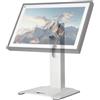 shinar Supporto in metallo per Sh0w 15 e Sh0w 21 con gestione dei cavi, girevole fino a 360°, inclinabile da -50°/+50° per monitor da 13-29''