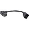 HangTon Cavo di alimentazione UPS PDU ad angolo retto IEC320 C19 fino a C20 16A 250V 3 pin prolunga 14AWG 11