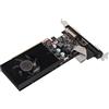 Goshyda Scheda Grafica GT 610, DDR3 da 2 GB, Supporto DirectX 11 a 64 Bit, Scheda Video da Gioco per PC con GPU a Ventola Singola, PCI Express 2.0, VGA, DVI, HDMI
