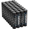 ABSINA 32x Batterie AAA ricaricabili 1150 min. 1050 mAh NiMH 1,2V - pile ricaricabili AAA per dispositivi ad alto consumo energetico - Batterie ricaricabili AAA per telefoni - ministilo ricaricabili