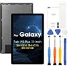 ARSSLY 11 Schermo per Samsung Galaxy Tab A9 Plus Schermo per Samsung Galaxy Tab A9+ SM-X210 SM-X215 SM-X216B Touch Screen Digitizer Assembly Riparazione Kit (nero)