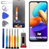 ERYNK Display LCD [con impronte digitali] [6,55 pollici] per VIVO Y22S (Y17S/Y22) V2206 LCD Display Touch Screen Digitizer con set di attrezzi