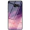 MadBee Cover per Huawei Mate 9 [con Pellicola Proteggi Schermo],Custodia Protettiva in Vetro Temperato 9H [Cielo Stellato] + Cornice Paraurti in Silicone Morbido Cover Case (Stellato Viola)