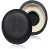 Ztolbriy Cuscinetti Sostituti per Jabra - Compatibili con Evolve2 65/40 & Elite 45h | Pelle Proteica & Memory Foam | Montaggio in 5 Minuti