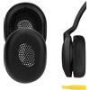 Geekria Cuscinetti auricolari di ricambio per Jabra Evolve2 30/ 30MS/ 30UC/ 30SE (Non compatibili con Evolve 30), Parti di riparazione (Nero)