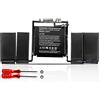 K KYUER A1819 Batteria per MacBook Pro 13 13.3A1706 Retina Late 2016 Mid 2017 Version Touch Bar EMC 3071 EMC 3163 MLH12LL/A MLH12D/A MPXV2LL/A MLVP2LL/A MNQF2LL/A MNQF2HN/A MNQG2LL/A 49.2Wh 4314mAh