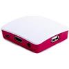 A1 Items Custodia ufficiale Raspberry Pi A+ per Raspberry Pi A+, rosso e bianco