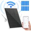 SECULINK Router Solare 4G LTE Hotspot WiFi 2.4Ghz Punto di Accesso Wireless VSIM e Slot per Scheda SIM Batteria Integrata da 26000mAh IP66 Impermeabile per Esterni per Telecamera di Sicurezza