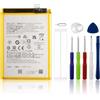 SwarKing Batteria di ricambio BLP989 compatibile con Oppo A98 5G, OnePlus Nord CE 3 Lite 5G con kit di attrezzi