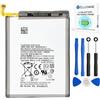 ELLENNE - Batteria per Samsung M21 / M31 / M30S EB-BM207ABY da 6000mAh con Kit Cacciaviti Incluso