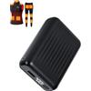 HILLSLTR Batteria per gilet riscaldante da 18400 mAh, 7,4 V DC 4,0 mm e uscita USB/tipo C, Power Bank Giacche e felpe con cappuccio da uomo e donna, fino a 10 ore di calore, indicatore LED