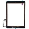 LeHang Sostituzione Touch Screen Digitizer per Sostituzione Pulsante Home per iPad 6 (2018) A1893 A1954 Nero (Nessuna Verifica delle Impronte digitali)