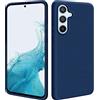 HS Products HSP Custodia protettiva per Samsung Galaxy A54 5G, in plastica biologica sostenibile, biodegradabile e riciclabile, in TPU ecologico, su misura opaca, colore: blu