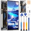 ARSSLY OLED Schermo per Samsung Galaxy Note 10 Plus LCD Schermo per Galaxy Note 10+ SM-N975 SM-N975F SM-N975W LCD Display Touch Screen Assembly con Riparazione Kit (Nero con Cornice, 6.8)