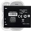 MUKUZI Batteria compatibile con One-Touch 2017a 510a OT-800 OT-880A OT-710D OT-768T OT-906Y OT-710 BTR510AB, BTR875B, BY42 telefono cellulare smartphone (ricambio per CAB3120000C1, CAB3. 12000 0C3)