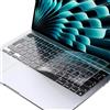ZEACCT 1 Pezzi Cover Protettiva Antipolvere per Tastiera Impermeabile, Copritastiera Ultrasottile Compatibile, per Ufficio, Casa, Viaggi, Laptop, Versione Europea 21 Modelli 14/16pro (A2442/A2485)