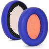 ZLiT Cuscinetti auricolari di ricambio cuffie per Anker per Soundcore Life Q10/Q10 BT, Protein Skin Memory Foam per Soundcore Life Q10 (blu)