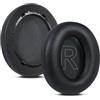 UOWGA Anker Life Q20 - Cuscinetti auricolari di ricambio per cuffie Anker Soundcore Life Q20/Q20BT/Q20+, in morbida memory foam e pelle proteica, colore: nero