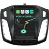 YUNTX 9.7 [6G+128G] Android 15 Autoradio per Ford Focus 2010-2014-[Integrato Wireless CarPlay&Android Auto | DSP | Mirror Link | GPS Sat Nav | BT 5.0 | WiFi | 360° Panoramica]+AHD Camera & MIC
