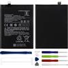 Duotipa Batteria di ricambio BP42, 4150 mAh, compatibile con Xiaomi Mi 11 Lite 4G/5G & 11 Lite 5G NE con kit di strumenti di riparazione