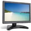 Tosuny Monitor portatile da 10.1 pollici 1920x1200 16:10 Schermo LED Full HD Display HD Monitor Doppi altoparlanti con ingresso HDMI/VGA/AV/BNC(Spina UE)