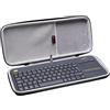 XANAD Custodia per Tastiera Logitech K400 Plus Touchpad Wireless