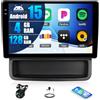 CAMECHO Android 15, 4G+128G CAMECHO Autoradio per Renault Trafic 2 Opel Vivaro A 87R Nissan Primastar 2010-2014 Carplay Android Auto, Touch Radio da 10 Pollici 2Din con GPS WiFi BT FM/RDS EQ SWC Retrocamera