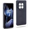 REY Cover in Gel TPU Nera per ONEPLUS 13 5G, Ultra Sottile 0,33 mm, Morbido Flessibile, Custodia Silicone