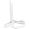 Gintai WiFi 7 Antenna per ASUS ROG Crosshair X870E/STRIX B850 B860 X870 Z790 Z890/per Maximus Z890 Z790 WLAN Amplificatori WiFi 7 Scheda Gaming Tri-Band 12dBi Bluetooth 5.4, Base Magnetica (Bianca)
