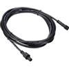 PATIKIL Cavo di Prolunga a 4 Pin da 6,56 Piedi, 22Awg, Connettore Impermeabile Ip67 con Maschio e Femmina Su Entrambe Le Estremità per Strisce Led, Nero