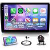 Rimoody 4G+128G Android Autoradio per Renault Trafic 2001-2010/Opel Vivaro 2006-2010/Nissan Primastar 2006-2014 Wireless Carplay Android Auto, 10.1 Pollici Incell Touchscreen GPS WiFi Bluetooth FM/RDS/EQ/SWC
