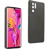 REY Cover in Gel TPU Nera per Huawei P30 PRO, Ultra Sottile 0,33 mm, Morbido Flessibile, Custodia Silicone