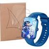 MEMELOKA Pellicola per Alutoria/Ucani Montre Enfant S80K 1.83 Pollici, 3 Pezzi HD Antigraffio Pellicola Protettiva TPU Flessibile, Sensibile al Tatto e Senza Bolle con Cornice di Allineamento