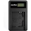Norifon SLB-70A LCD USB Caricatore per Samsung AQ100, DV100, DV101 | Compatibile con Samsung DV150F, DV90, ES80, ES90, ES95, SL605, PL120, TL105, TL110, TL205, WB30F, WP10