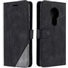 SONWO Cover per Nokia 6.2, Flip Caso in PU Pelle Case Cover Portafoglio Custodia per Nokia 6.2, [Kickstand] [Slot per Schede], Nero