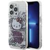 CG MOBILE Hello Kitty HKHCP13LHDGPHT - Custodia rigida per iPhone 13 Pro / 13 6.1'', colore: Bianco