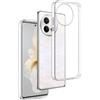 REY Cover in Gel TPU Trasparente per Vivo V40 Lite 5G, Ultra Sottile 0,33 mm, Morbido Flessibile, Custodia Silicone