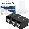 LCL T6716 C13T671600 Scatola di manutenzione Compatibile con Epson WorkForce Pro WF-C5210DW WF-C5290DW WF-C529R WF-C5710DWF WF-C5790DWF WF-C579RDWF WF-M5298DW (3-Pack Nero)