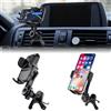 Zuxbolf Porta Cellulare Auto,Supporto Telefono Auto,Portacellulare Universale con Gancio in Metallo,Portatelefono da Automobile per Presa D'aria Compatibile con i Tutti Smartphones