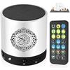 Anlising Altoparlante Corano MP3 Lettore Digitale Portatile con Telecomando, USB Ricaricabile, 8GB TF FM (Argento)