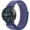 GIOPUEY 22mm Nylon Cinturini Compatibile con Amazfit Active Max, Traspirante Sport Loop Cinturino in Morbido Nylon Intrecciato, Donne Uomo - Blue