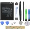 OnlyTech - Batteria di ricambio Premium per Xiaomi Redmi 10 2022-5000mAh - Qualità identica a BN59 con kit di riparazione 10 Strumenti