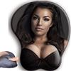 Insider Mousepad sexy in silicone con poggiapolsi 3D Boobs seno Girl Brunette