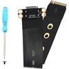 Be In Your Mind 2280 NGFF PCI-E4.0 M.2 M-key a Oculink SFF-8612 SFF-8611 Cavo di prolunga per computer portatile NVME U.2 SSD Egpu 15 cm