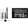 Vvsialeek BL-L5J Batteria di ricambio compatibile con Nokia 105 (2023) con toolkit