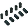 YARADECRO 10 clip a clip in ferrite ad anello con nucleo RFI EMI per soppressore del rumore, filtro ad alta frequenza, anti-interferenza, per cavo dati USB per altoparlanti (diametro interno 5 mm)