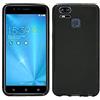 generale Compatibile per ASUS ZENFONE Zoom S ZE553KL Z01HDA Z01HD (5.5) CUSTODIA COVER CASE protezione soft slim GEL silicone TPU morbida + PELLICOLA vetro TEMPERATO full antigraffio ANTIURTO Nero