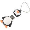 NIZEAMI Chiavetta USB 32GB Dispositivo di Attacco Flash Memory USB 2.0 del Pinguino Sveglio della ' Dispositivo di Bastone di Memoria -Bianca e Nero