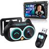 OTTOCAST Cabin Care, 2026 Adattatore Wireless CarPlay con Telecamera, Telecamera Auto per Bambini, Baby Monitor CarPlay su Schermo Originale, Split Screen & PiP, Visione Notturna 1080P, Plug & Play