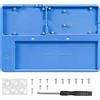 SunFounder Supporto RAB per Raspberry Pi Breadboard Holder 5 in 1 Piastra di base compatibile con Arduino Uno R4 Minima/WiFi/Uno/Mega, Raspberry Pi 4B 3B+ 3B 2 Modello B e 400 800 Punti